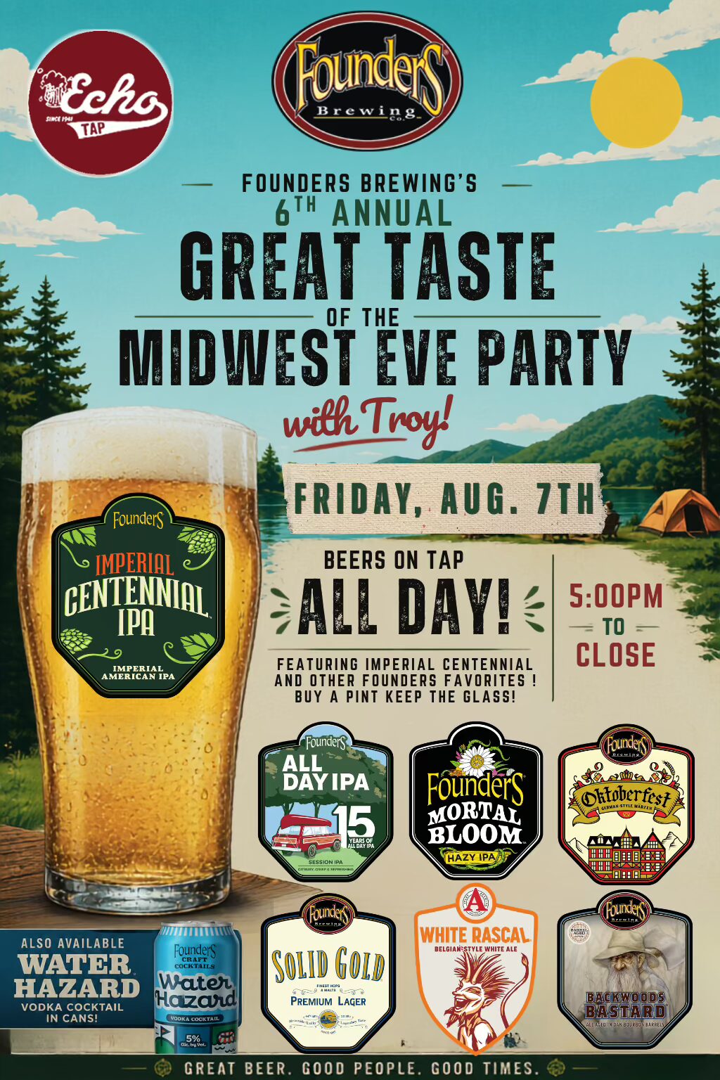 Great Taste Eve Party Aug 7
